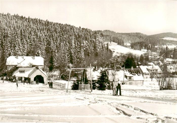 Karlov Hruby Karlsbrunn Jesenik Freiwaldau CZ Winterpanorama