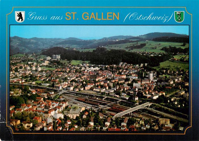 St Gallen SG Fliegeraufnahme