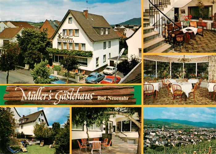 Bad Neuenahr-Ahrweiler Muellers Gaestehaus Gastraeume Treppe Panorama