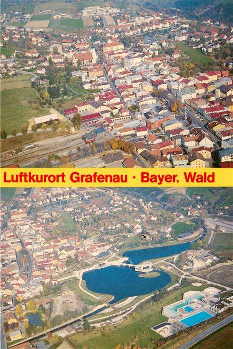 Grafenau Niederbayern Fliegeraufnahme