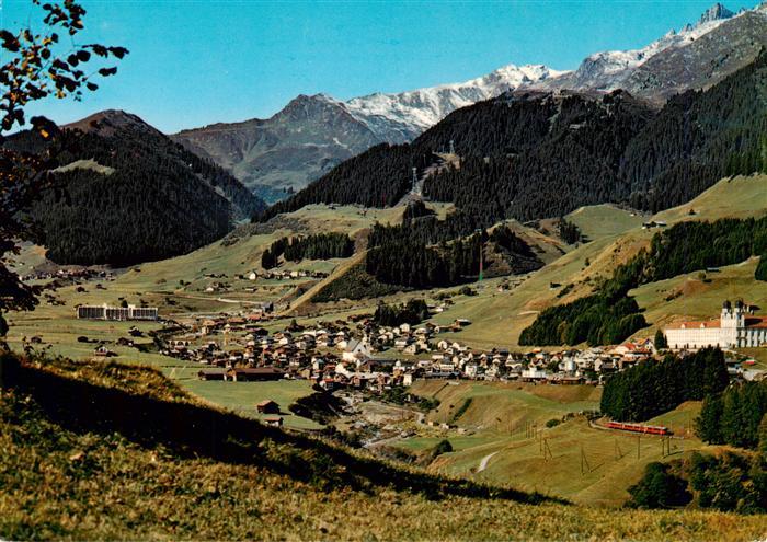 Disentis GR mit Caischavedra