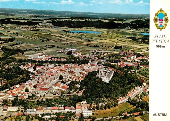 Weitra Niederoesterreich AT Schloss und Stadtkern