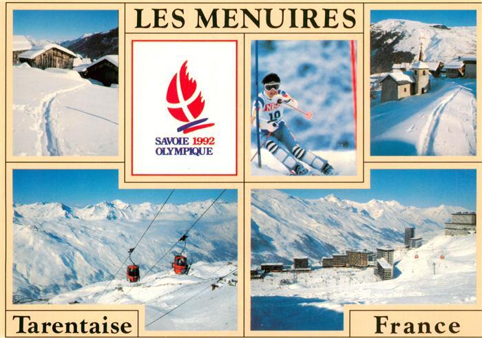 Les Menuires Savoie Olympique 1992 Slalom spécial homme
