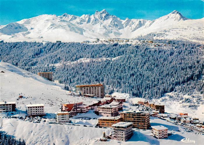 Courchevel 73 Savoie Vue partielle de la station Wintersportplatz Alpen