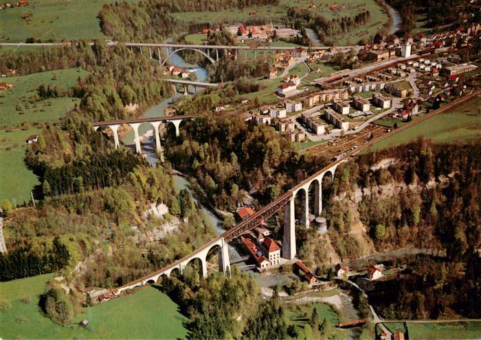 St Gallen SG Sitterbruecken Viadukt der Bodensee-Toggenburg-Bahn