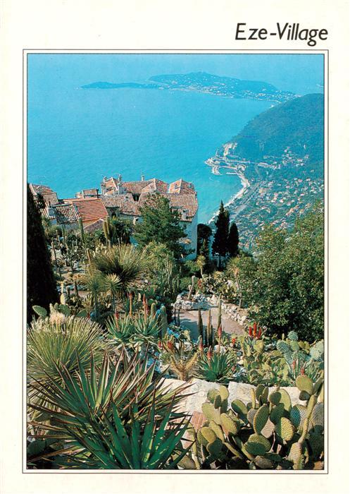 Eze-sur-Mer 06 et au fond le Cap Ferrat