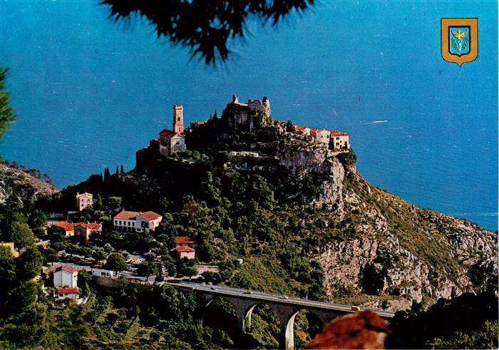 Eze-sur-Mer 06 Vue générale du vieux village