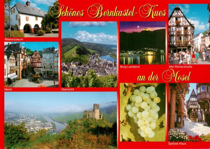 Bernkastel-Kues Berncastel Motive Altstadt Markt Weinmuseum Burg Landshut Panora