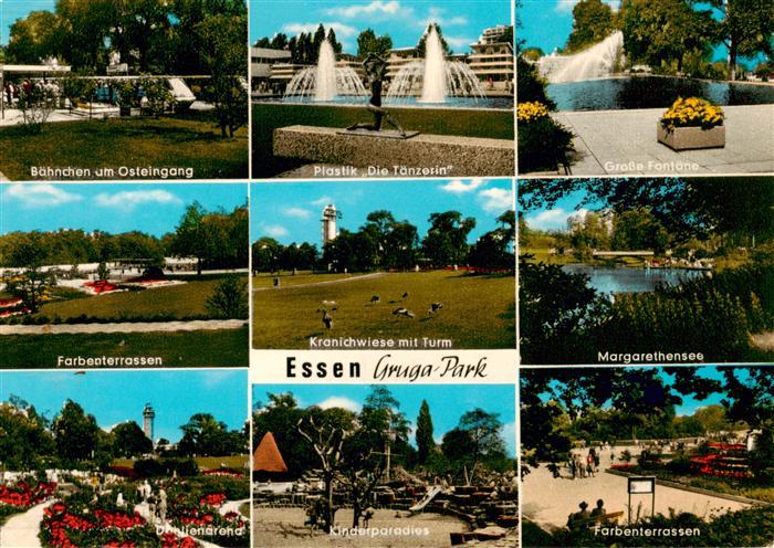 Essen  Ruhr Teilansichten im Gruga-Park