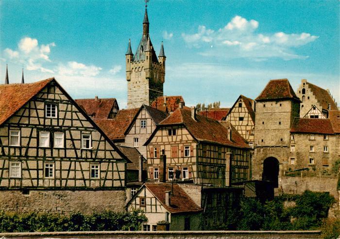 Bad Wimpfen Schwibbogen und Blauer Turm Altstadt