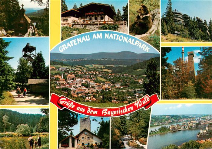 Grafenau Niederbayern Sehenswuerdigkeiten der Umgebung Panorama Nationalpark Bay