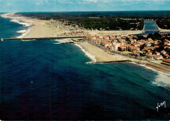 Capbreton Vue générale aérienne du Littoral