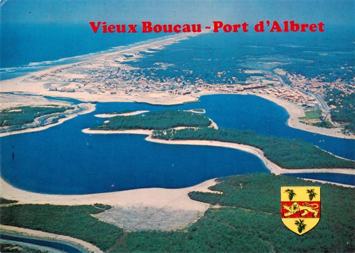 Vieux-Boucau-les-Bains 40 Landes Port d'Albret vue aérienne