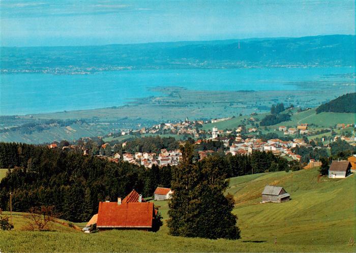 Heiden AR Panorama Klimakurort mit Blick auf den Bodensee und Lindau