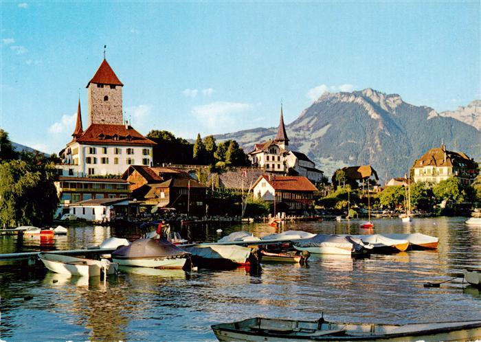 Spiez Thunersee BE Hafen