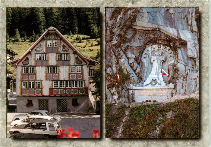 Andermatt UR Talmuseum Ursern Schoellenen Russen-Denkmal