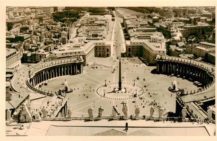Vaticano Vatikan Vatikanstadt Blick auf den Markusplatz