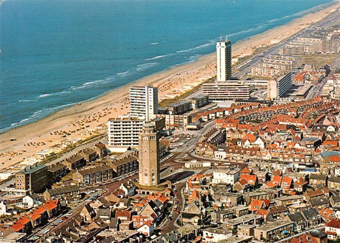 Zandvoort-aan-Zee Noord Holland NL Luchtopname