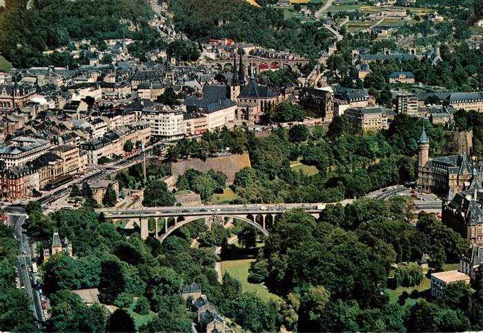 Luxembourg  Luxemburg Vue aérienne