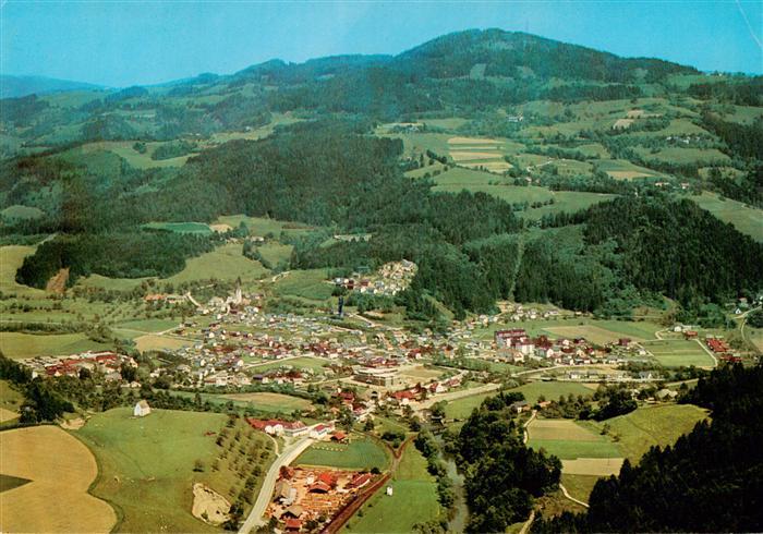 Brueckl Kaernten AT Fliegeraufnahme