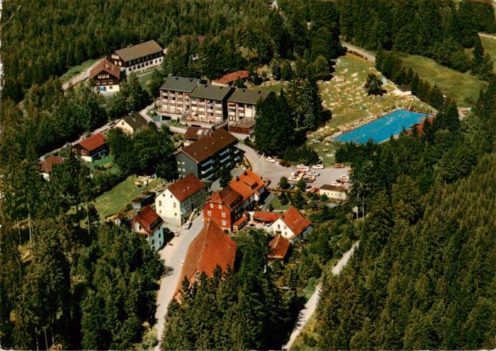 Braunlage Harz Teilansicht mit Freibad