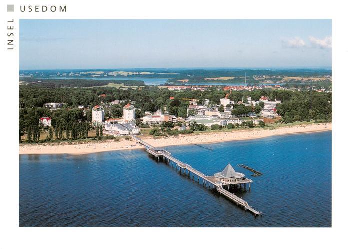 Heringsdorf Ostseebad Usedom Seebruecke Strand