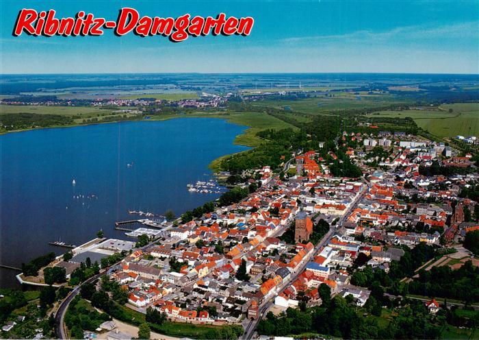 Ribnitz-Damgarten Ostseebad Fliegeraufnahme