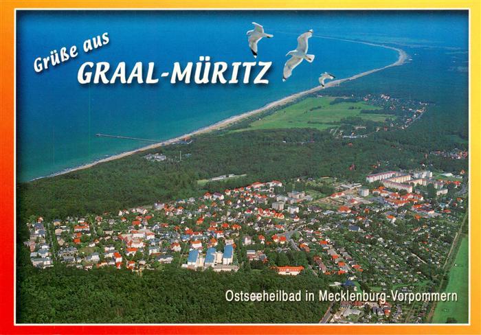 Graal-Mueritz Ostseebad Fliegeraufnahme