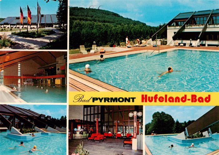 Bad Pyrmont Niedersachsen Hufeland-Bad Freibad Hallenbad