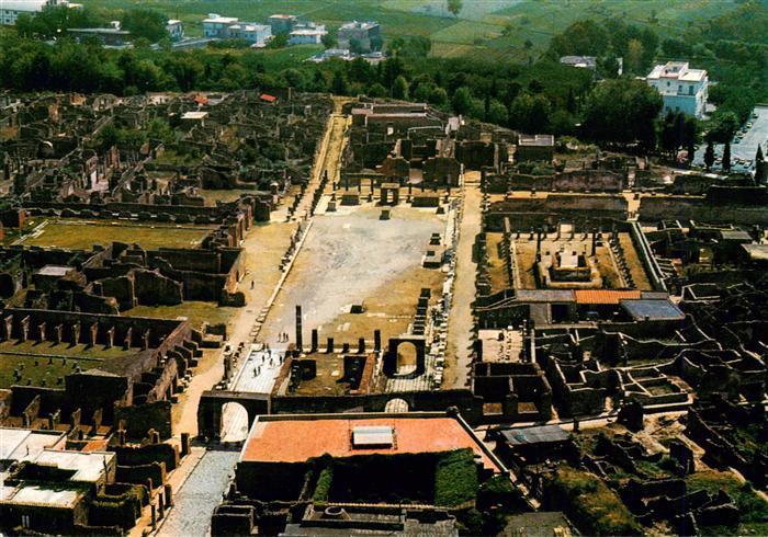 Pompei IT Scavi il foro Ausgrabungen Forum