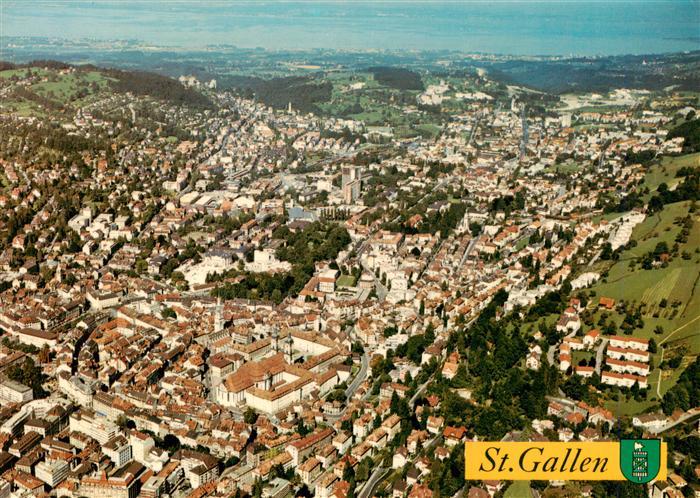 St Gallen SG Fliegeraufnahme