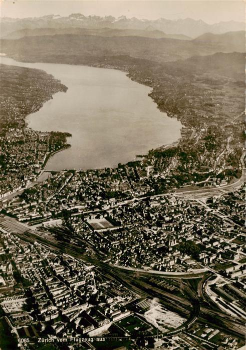 Zuerich  ZH Fliegeraufnahme