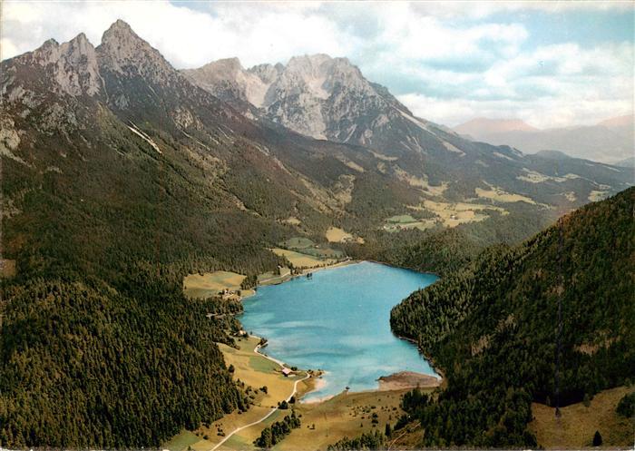 Hintersteinersee Scheffau Tirol AT mit Wilder Kaiser Kaisergebirge