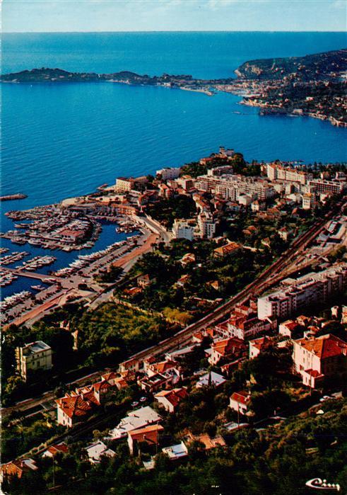 St-Jean-Cap-Ferrat 06 Alpes-Maritimes Au premier plan Beaulieu vue aérienne