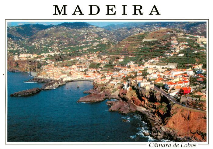Camara de Lobos Madeira Portugal Fliegeraufnahme