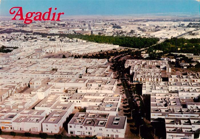 Agadir Maroc Fliegeraufnahme