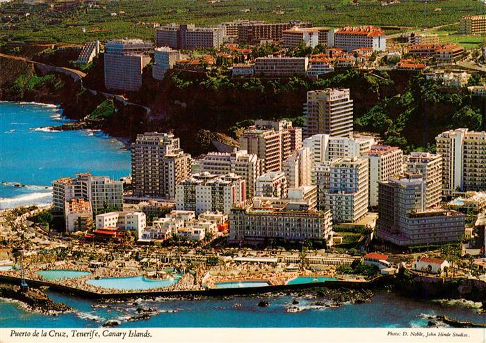 Puerto-de-la-Cruz Tenerife ES Hotels Touristenzentrum Kueste Urbanización La Paz