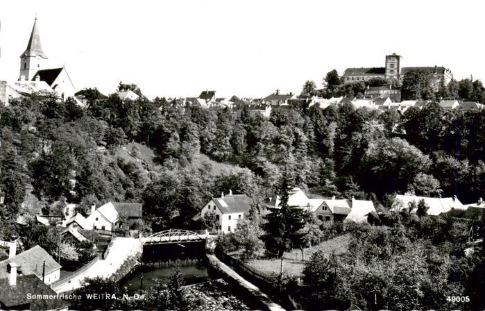 Weitra Niederoesterreich AT Fliegeraufnahme