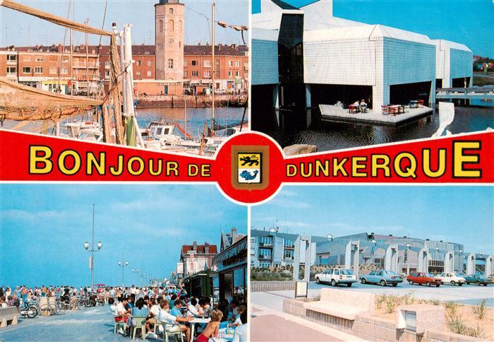 Dunkerque Duenkirchen 59 Nord Port et Tour du Leughemmer Musee d’Art Moderne Pla