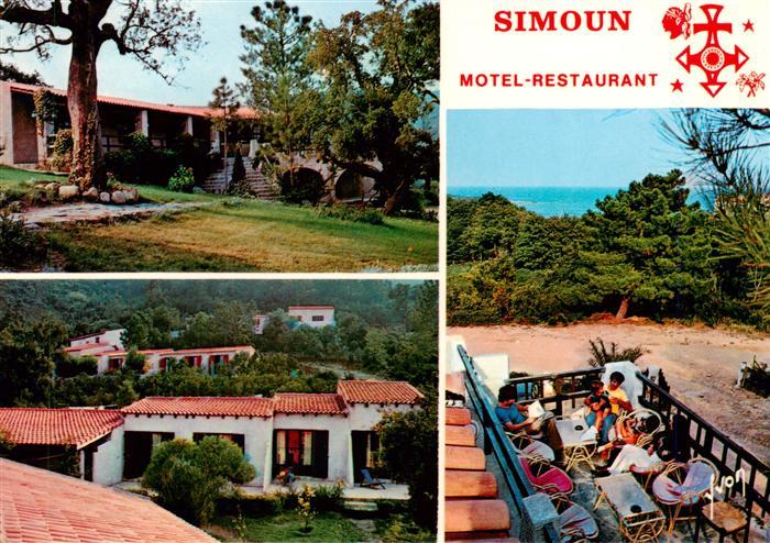 Favone 2A Corse-du-Sud Motel Restaurant Simoun Terrasse