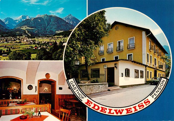 Koetschach-Mauthen Kaernten AT Gasthof Edelweiss Pension Gaststube Panorama
