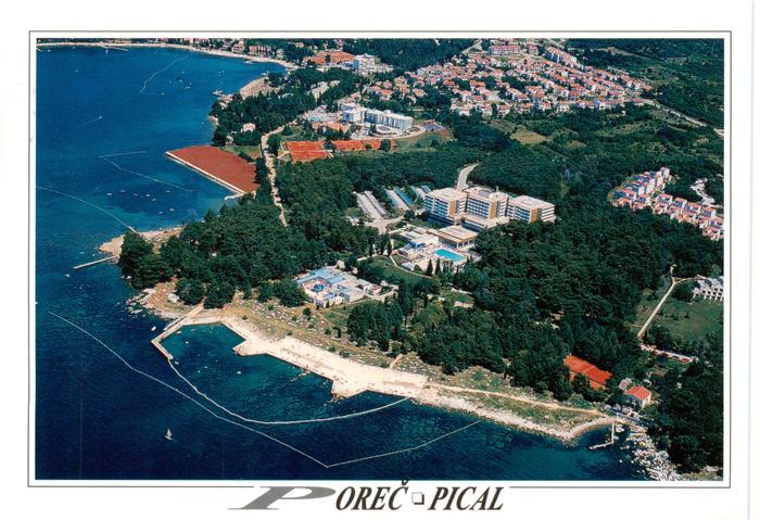 Porec Croatia Hotel Zagreb Pical Fliegeraufnahme
