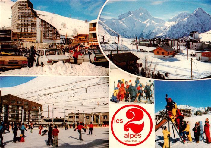 Les Deux Alpes 38 Isere Hotel Panorama Skifahren
