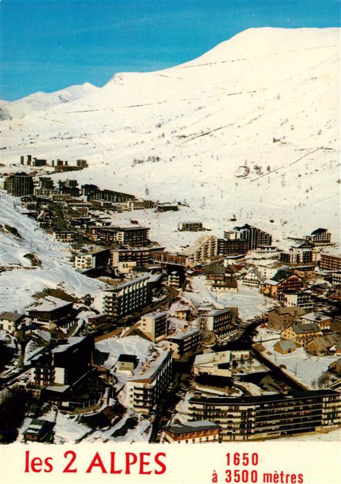 Les 2 Alpes Les Deux Alpes 38 Isere Vue generale