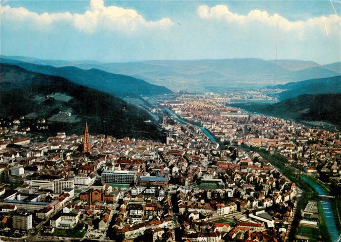 Freiburg Breisgau Fliegeraufnahme