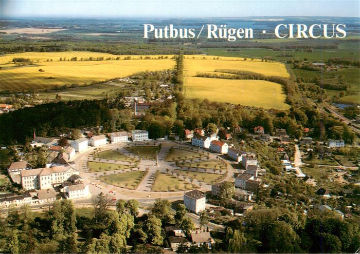 Putbus Ruegen Circus Fliegeraufnahme