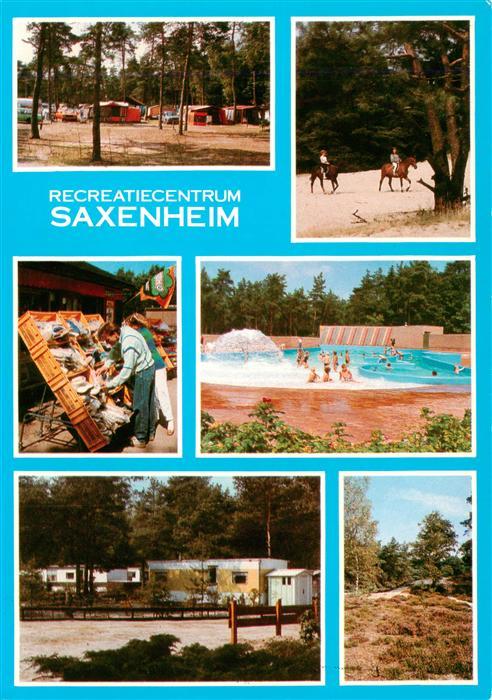 Vierhouten NL Recreatiecentrum Saxenheim Teilansichten Reiten Schwimmbad