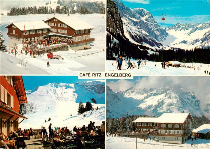 Engelberg  OW Restaurant Pension Gerschnialp Cafe Ritz