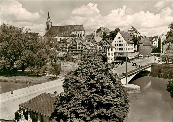 TueBINGEN BW Teilansicht mit Kirche