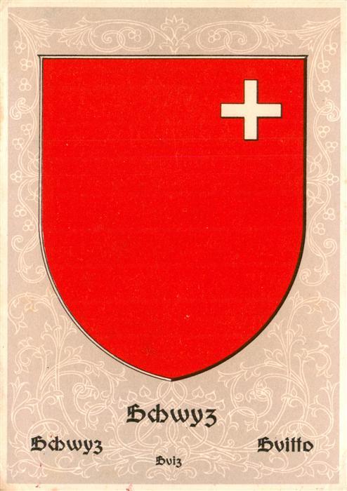 Schwyz SZ Stadtwappen
